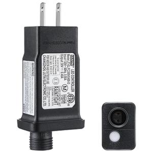 30V/29V LED Power Supply, Class 2 Power Supply for Christmas String Light Decorations, 12W 8 Mode Light LED Transformer Replacement for Christmas Plug, Waterproof Plug Adapter(1 Pc)
