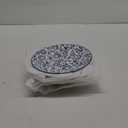 vancasso Ceramic Salad Plates Set of 6, Small Vintage 8.25 Inch Plate Set of 6 for Kitchen, Porcelain Blue and White Dessert Plates for Kitchen, Microwave Oven Dishwasher Safe, Vintage Gift