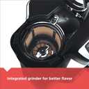 Black and Decker BLACK+DECKER 12-Cup Mill and Brew Coffeemaker, Black, CM5000B