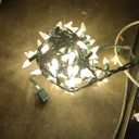 LED Christmas String Lights, 100FT C7 Vintage Christmas Lights with 104 Bulbs(4 Spare), Commercial Connectable Christmas Tree Lights for Xmas Holiday Roofline Garden Wedding Decor
 (Warm White)