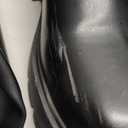 AOSPHIRAYLIAN Womens Over The Knee High Boots Chunky Heel Slip On Faux Leather Riding Surgical Stretch Thigh High Boots. Size 37