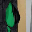 EMART Green Screen Backdrop Kit with Reverse Folding Base, 5x6.5ft Photo Greenscreen Background with Portable T-Shape Stand and 6 Clamps for Photography, Photoshoot, Studio Video Recording, Streaming