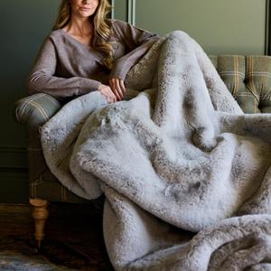 Nuzzie Snuggle Luxe Premium Soft Eco-Conscious Cozy Throw Blanket for Perfect Comfort - Earl Grey (90"x108") (Large)