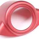 for Alfa Romeo Giulia Stelvio 2017-2019 ABS Plastic Car Start Engine Stop Cover Trim Accessories (Red)