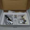 Ackwave Shower Faucet Set Brushed Nickel Shower System with 12 Inches Rain Shower Head and Handheld Sprayer Wall Mounted Shower Fixture Set with Brass Shower Valve