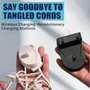 Wireless Electric Toothbrush Wall Charger Compatible with Oral-B and Braun Models (Excluding iO 7/8/9/10 and Pulsonic Series)