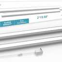 Under Cabinet Lighting Plug in, 20 Inch 2 Pcs Kitchen Counter Lights, 4000K Super Bright 1280LM, 8W each Ultra Thin LED Under Cabinet Light Bar for Cupboard, Shelf, Sink, Workbench