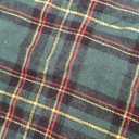 OTOSTAR Christmas Scottish Plaid Throw Pillow Cover Decorative Check Tartan Square Pillow Case Cover for Sofa Couch Bed Living Room Farmhouse Home Decor 16x16 Inches, Red and Green, Pack Of 2