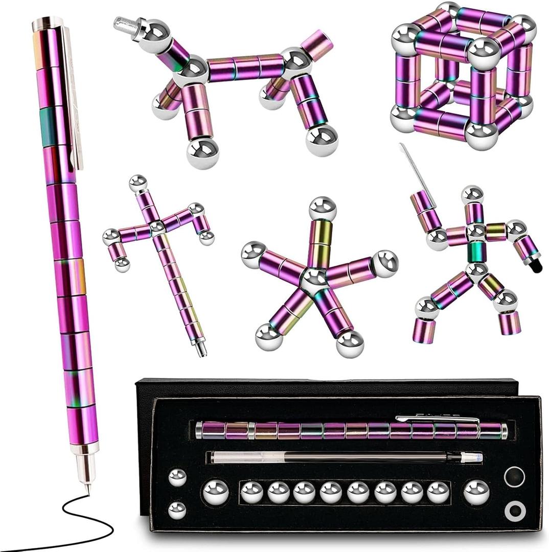 Fidget Pen Gifts for Boyfriend - Novelty Christmas Stocking Stuffers for Men Women Adults, Cool Gadgets Pens with Stylus, Gifts for Adults who Have Everything, for Men Women Him