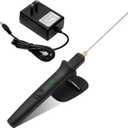 Foam Cutter, 10CM Styrofoam Cutter pen with Power Light, 100-240v / 15w Foam Cutter Electric Styrofoam Cutting Tool for Handcraft