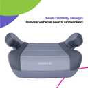 Cosco Topside Backless Booster Car Seat, Lightweight Booster Seats for Cars 40-100 lbs, Backless Booster Seat for Car, Grape