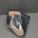 QWINEE Cat Mat Shark-Shaped Kennel Kitten Bed Hideout House Warm Soft Comfortable Semi-Closed Cat Dog Nest Blue, S