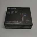 JISULIFE Portable Handheld Turbo Fan, 100 Speeds Adjustable Mini Personal Fan, 9000mAh USB Rechargeable Battery Operated, LED Display, Metal Shell with Accessories Gifts for Men Women Travel- Grey