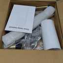 Floor Lamp for Living Room with Remote,Dimmable Tall Standing Lamps,Modern Floor Light with Smart RGB Bulb,App Control,3 Color Temperatures,Fabric Shades,Gold Floor Lamp for Bedroom Office Corner