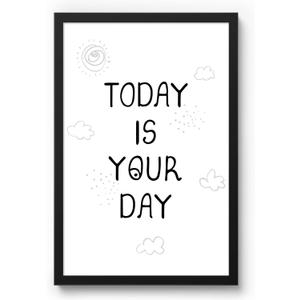 Matte Black 16x24 Frame - Single Frame, 16 x 24 Poster Frame for Artwork, Puzzles, Photos and Movie Posters Picture Frames