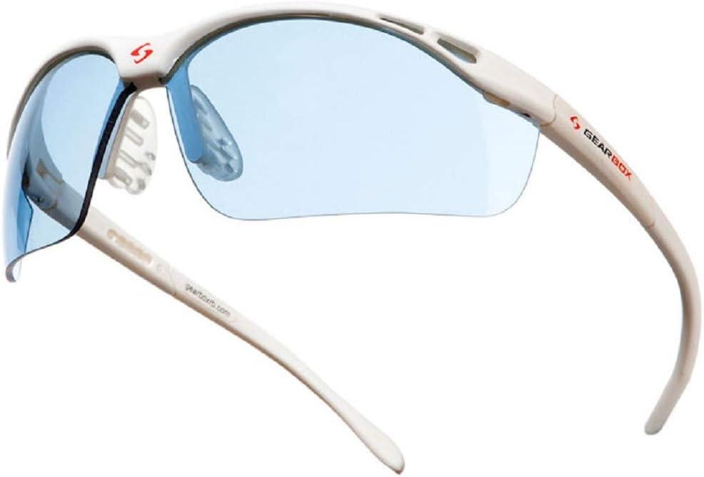 Gearbox Vision Eye Protection with Hard Case (White)