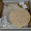 yadoker Plant Grow Light, LED Growing Light Full Spectrum for Indoor Plants,Height Adjustable, Automatic Timer, 5V Low Safe Voltage,Idea for Large Plant Light (2 Pack, Bamboo)