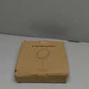 ALHAKIN 10x Magnifying Makeup Mirror, 8 Inch Tabletop Mirror Double Sided with Magnification, Swivel Make Up Mirror for Bathroom, Black