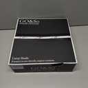 Set of 2 Pure White Linen Drum Lamp Shade 13" Top x 13" Bottom x 10" High (Spider) Contemporary Lamp Shades for Table Lamps & Bedside Lamps Replacement Lampshade - GO&SO - Assembly is Required