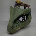 Mattel Jurassic World Dominion Dinosaur Mask, Giganotosaurus Dino Role-Play Toy & Costume Accessory with Opening Jaw & Movie-Inspired Design