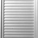 Ekena Millwork 24"W x 36"H x 1 1/8"P, Vertical Gable Vent Louver, Non-Functional