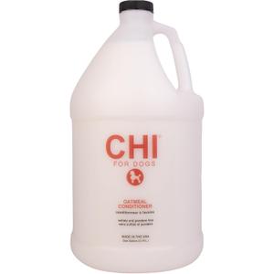 CHI for Dogs Oatmeal Conditioner - Professional Dog Grooming Formula for Sensitive Skin and Dry Coats - Moisturizing Gallon Size Wash for All Hair Types and Breeds, 128 Fl Oz