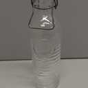 Bormioli Rocco Officina Water Bottle | 37.25 oz, Italian Glass Pitcher | Airtight Seal & Metal Clamp | Easy To Carry Handle, Dishwasher Safe & Eco-Friendly | Safe For Infused & Carbonated Drinks