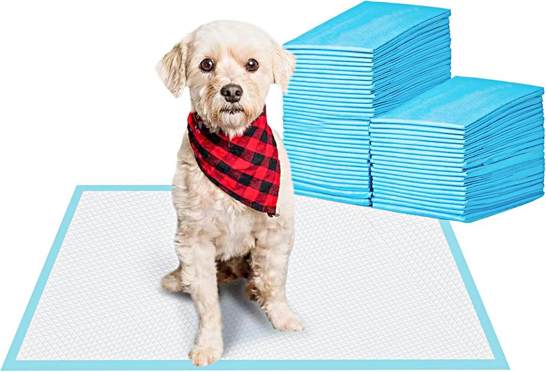 Pet Training and Puppy Pads Pee Pads for Dogs 22"x22" Super Absorbent & Leak-Proof (100-Count)