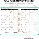 Undated Monthly Budget Planner - 12 Month Budget Book With Expense & Bill Tracker, Money Budgeting Notebook To Effectively Manage Your Finances - Turquoise