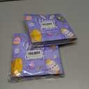 2 x ibohr 50Pcs Easter Napkins, Cute Cocktail Napkins with Eggs & Carrots, 6.5 Inch Disposable Paper Napkins for Easter Party Supplies, Spring Table Decor