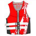 Airhead Swoosh Kwik-Dry Neolite Life Jacket, US Coast Goard Approved Type III Life Jacket, Adult and Youth Sizes (Small, Red)
