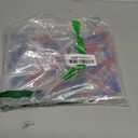 120Pcs Interdental Brushes 2 Sizes, 360 Bendable Soft Bristles Braces Brush Dental Brushes Between Teeth Gum Interdental Brushes for Gum Braces Oral Teeth Cleaning Tool (Blue + Red)