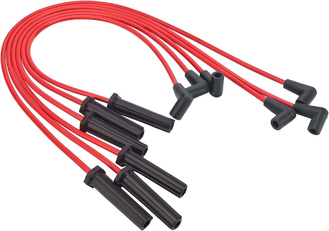 9746BB Engine Spark Plug Wire Set for Chevy Impala Monte Carlo/Buick Allure Lucerne Lacrosse Regal GS/Pontiac Grand Prix Replace# 9746BB (Set of 6)