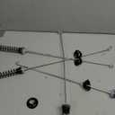 Updated W11130362 WTW5000DW2 WTW5000DW3 WTW5000DW1 MVWX655DW1 MVWC565FW1 Washer Suspension Rod Kit for Whirlpool Maytag Kenmore Washer - Replaces W10594080