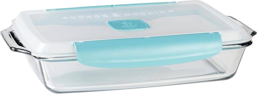Anchor Hocking 3 Quart Bake Dish with TrueLock Locking Lid Bakeware