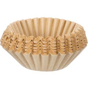 Extra Large Coffee Filters 12, 13, 14, 15, 16 Cup Basket for Commercial, Domestic Coffee Maker Extra High Extra Wide, Anti ground, Flattened Diameter 9.75" (200)