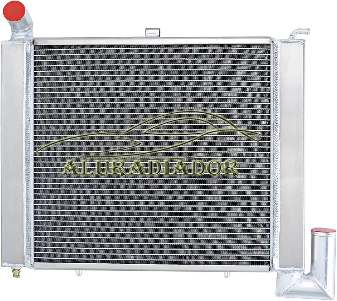 4 Row Aluminum Radiator for 1962-1972 Chevy Corvette 1963 1964 1965 1966 1967 1968 1969 1970 1971 Radiators 5.3l 5.7l V8 Gas