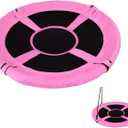 40-Inch Tree Swing Replacement Fabric,Saucer Swing Replacement Cover,Round Saucer Swing Seat Cover,Oxford Fabric(Pink)