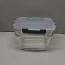 2 Pack Large Glass Storage Containers with Lids 85oz/10.5cup Big Airtight Glass Food Storage Containers for Rotisserie Chicken Watermelon Meal Prep, BPA Free, Freezer Dishwasher Oven Safe (gray)