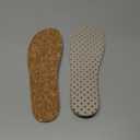 Cork Insoles for Hey Dude Women's Wendy Shoes Replacement, Footwear Inserts Comfortable & Light-Weight(US Size:W5 / EU Size:36)