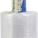 Clear Stretch Wrap 6"1000' Plastic Wrap Roll for Moving Shipping Wrap,Industrial Strength Shrink Packing Wrap Heavy Duty Stretch Film with Handle