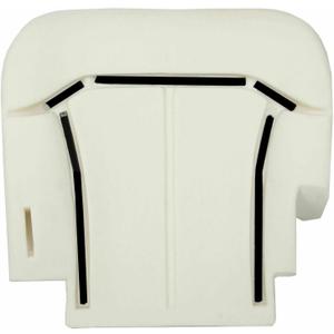 Replacement Driver & Passenger Bottom Foam Seat Cushions 40/20/40 With Leather Beige Covers and Armrest Covers Compatible with Chevy Silverado Tahoe Suburban Avalanche Compatible with GMC Sierra Yukon 1999, 2000, 2001, 2002