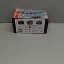 HONGTUO School Bus Toy with Sound and Light Simulation Steering Wheel Driving Toy Toddlers School Bus Toys with Music Education Knowledge Simulate School Scenes Gift for 3-5 Boys & Girls