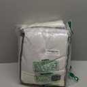 100% Blackout Shield Linen Blackout Curtains for Bedroom, Beige Grommet Curtains for Living Room, Thermal Insulated Room Darkening Drapes for Nursery, Fall Home Decor, 50" W x 84" L, 2 Panels