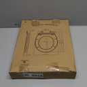 Round Toilet Seat with Quick Release + Soft Close, Easy Clean No Slam, PP Material Safe and White, 16.5 x 14.1 inches