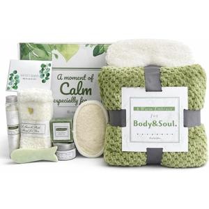 Birthday Gifts for Women Care Basket: Spa Care Package Self Care Basket Get Well Soon Gift Baskets for Women Mothers Day Mom Wife Colleague Friend