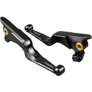 NICECNC Black Brake Clutch Levers Compatible with Harley Street Glide FLHX 2017-2020,Road King FLHR 2017-2020,Electra Glide Ultra Classic,Fits '17-'20 Touring and '19-'20 Trike Models