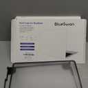 BlueSwan Anti-Cracking Case for MacBook Air 13 inch, M5 2026 M4 M3 M2 2025-2022 A3449 A3240 A3113 A2681, Drop Protection Soft TPU Bumper PC Base for Air 13.6 inch, Frosted Clear