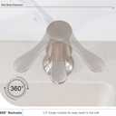 GAGALIFE Kitchen Sink Soap Dispenser Brushed Nickel, Under Sink Soap Dispenser with 40" Silicone Extension Tube Kit,Say Goodbye to Frequent Refills