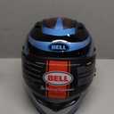 Bell Qualifier Powersports Moto Helmet (XX-Large, Ascent Matte Black/Blue/White)